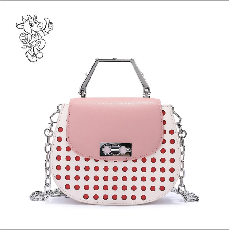 

2019 new trending product hollow out genuine leather hand bags designer handbags for women