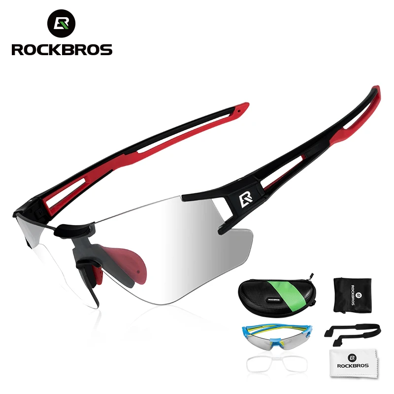 

ROCKBROS Photochromic cycling glasses oem Bicycle Protection Goggles bicycle glasses sunglasses 3Colors MTB Road Bike Eyewear