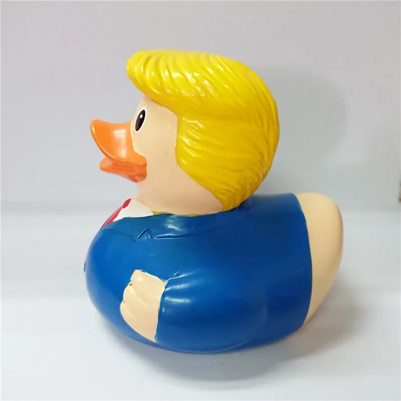 FAB Donald Trump American presidente de los Estados Unidos Novedad Pato De Goma Pato de Baño Juguete Mib