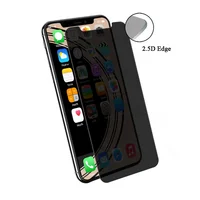 

New premium 9h privacy anti peeking tempered glass screen shield for iphone XS privacy screen protector