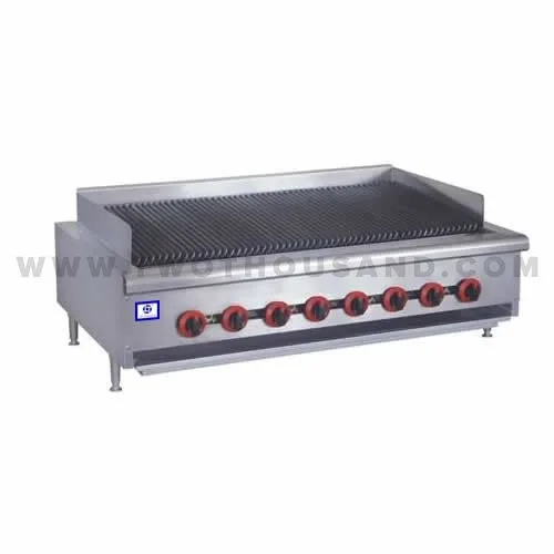 

2 Burner Commercial BBQ Fish Gas Char Grill Machine TT-WE1383A for Sale