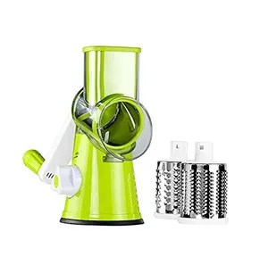Image of Manual Vegetable Cutter Slicer Kitchen Accessories Multifunctional Round Mandoline Slicer Potato Cheese Kitchen Gadgets