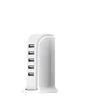 5V 5A-5V 6A 5 USB Ports Table Charger,With foundation