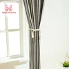 Professional Manufacturer Bindi CYR003 Striped Flame Retardant Blackout Curtain For Hotel