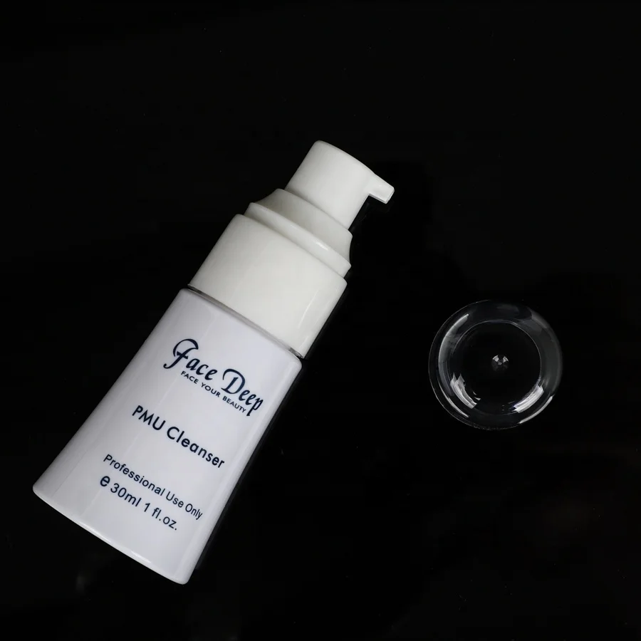 

Private Label Face Deep Semi Permanent Makeup Pigment Ink Microblading Ink Clean PMU Cleanser, Transparent