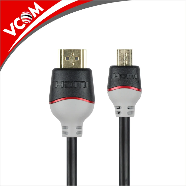 Black High Speed 4k*2k Resolution 19M Micro HDMI to HDMI Cable for Cameras - ANKUX.COM