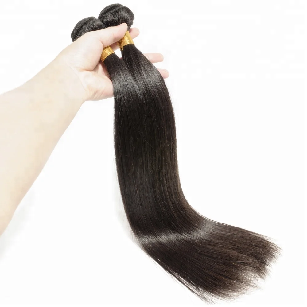 Fast shipping Top quality 10A soft brazilian hair straight bundle