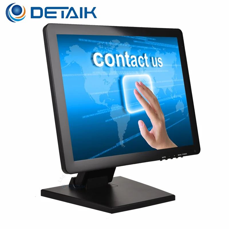 Detaik Factory Same Style 15 inch 17 Inch 19 Inch TFT LCD USB Touch Screen Monitor
