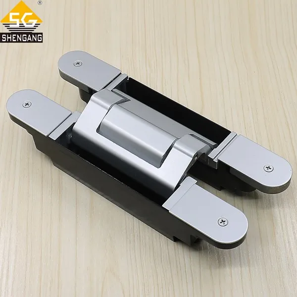 Heavy Duty 180 Degree Zinc Alloy Concealed 3d Adjust Fire Door Hinge