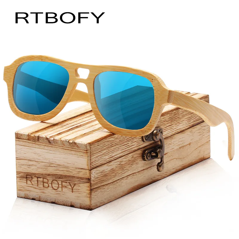 

RTBOFY ray 2019 custom polarized bamboo sun glasses wooden sunglasses, Custom colors