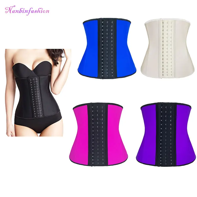 

Quality Steel Boned Wholesale Latex Waist Training Corsets for Women, As shown