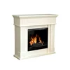 Custom design modern best wood mantel fireplace insert