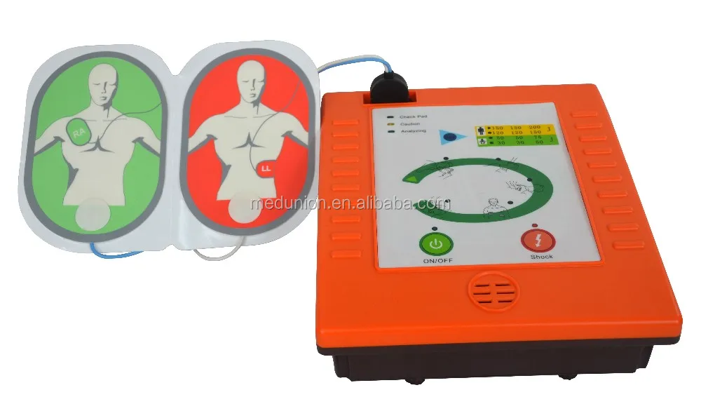 Mslaed06 Clear Voice Prompt Portable Aed Defibrillator Price For Sale