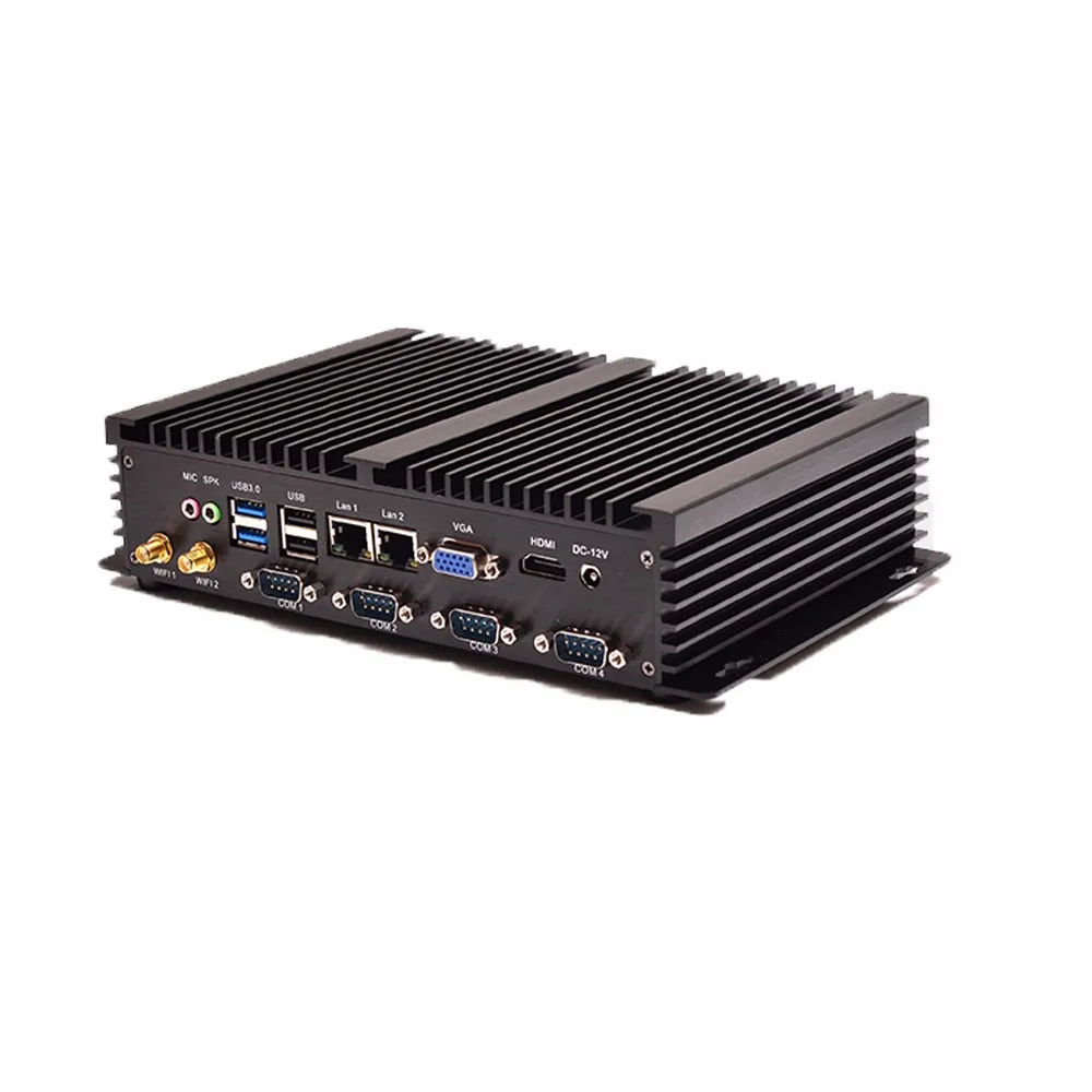 mini computer silent industrial pc rugged intel celeron 1037u