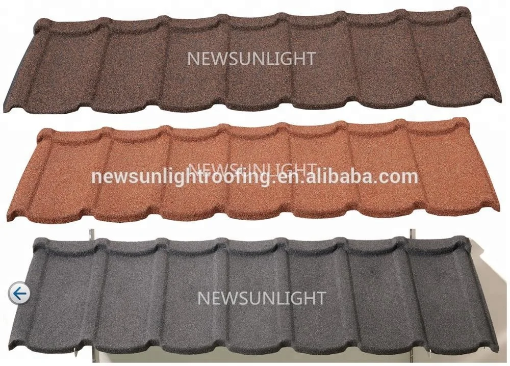Rainbow roof tile
