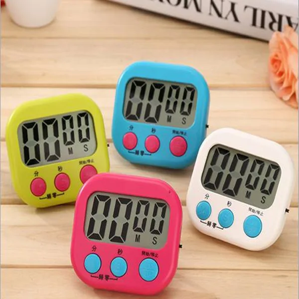 

LCD Digital electric Kitchen Cooking Countdown Timer ABS, Customized