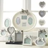 Home decor different shape standing wood photo frame