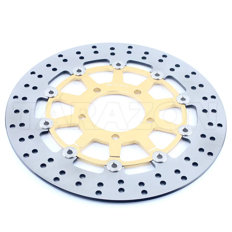 Source Front brake disc rotor for KAWASAKI Z800 ZX6R ZX10R ZX14R