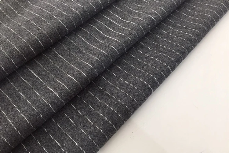stripe flannel fabric
