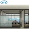 Aluminium frame wall glass partition