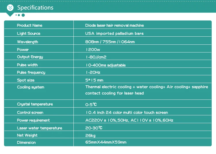 Diode laser 808nm machine