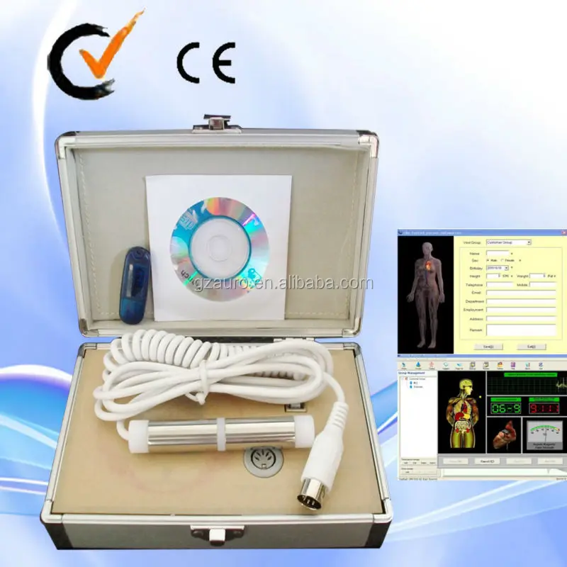 

AU-928 Alibaba New Cheap Good Portable CE Medical 3rd Generation Quantum Resonance Magnetic Analyzer, White