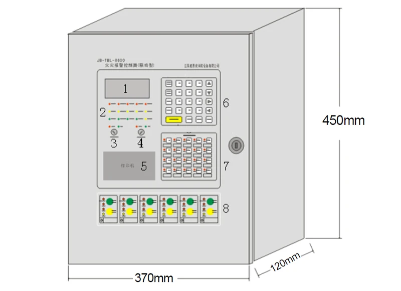 Smart Addressable Fire Alarm Control Panel - Buy Fire Alarm Control