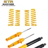 STR off road V73 suspension twin tube 4x4 lifting kits 2" none adjustment shock for pajero king