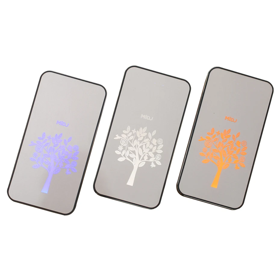 

I6 Light Up Logo Power Bank Traveling Charger 2022 new product ideas powerbank 6000 mah, Silver, gold black, customized
