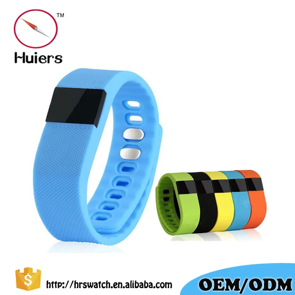 

TW64 Smart Bracelet Pedometer Wristband Bluetooth Watch Activity Fitness Tracker, Blue;orange;green;black;yellow;gray blue