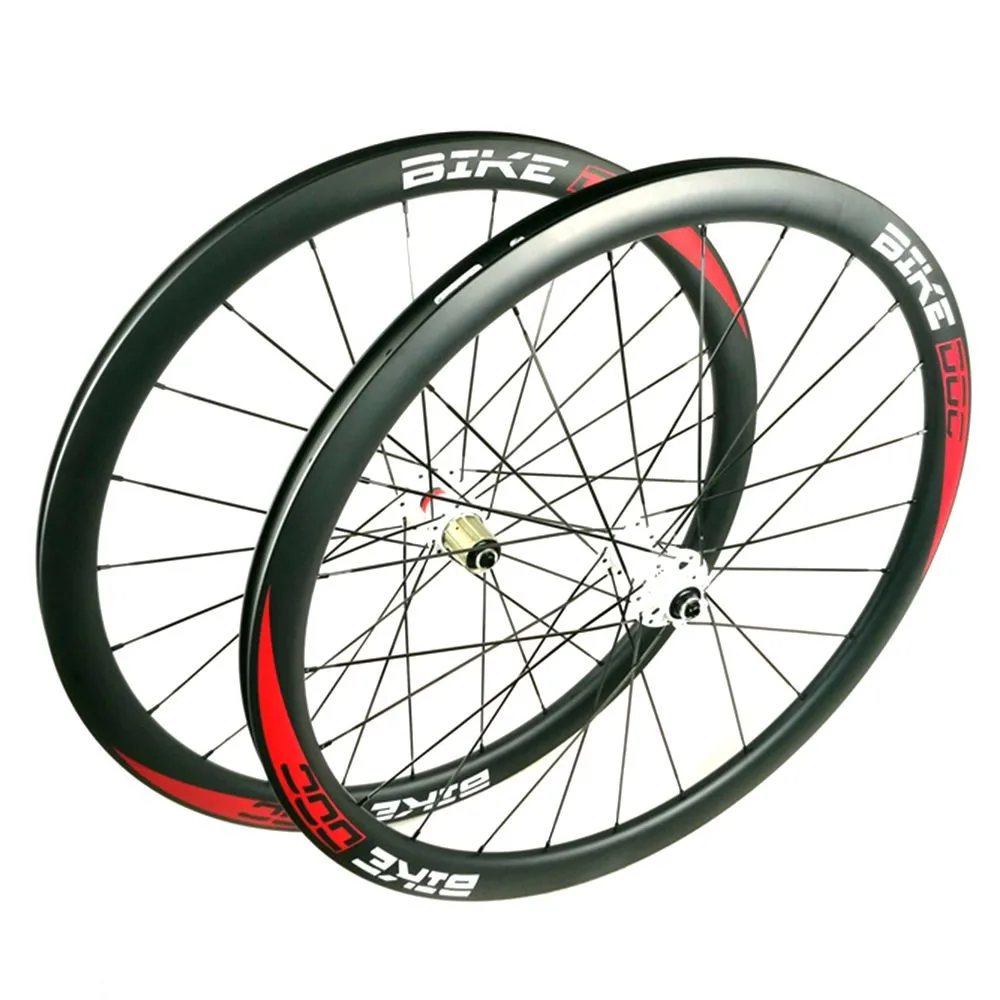 38mm Bicycle Wheels Used Carbon Wheelset Novatec Hub Road Disc Brake