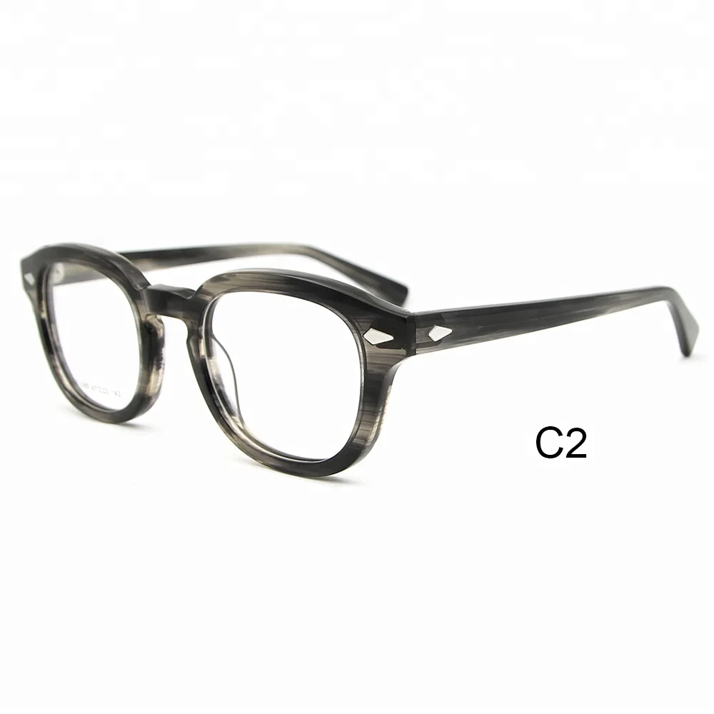 

New style retro high density custom logo acetate eyewear fashion glasses ready goods stock optical frame, Same as picture
