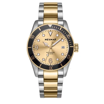 two tone dive watch