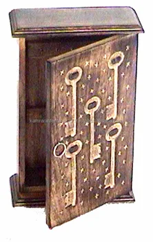 Wooden Wall Hanging Key Box Wall Wooden Key Box Vintage Style