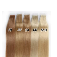 

Seamless Remy Tape Hair Extensions Real Brazilian Human Hair Skin Weft Tape In