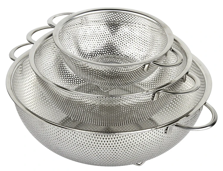 

Kitchen Stainless Steel Colander Basket