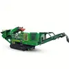 Heavy equipment artificial stone crusher plant machine, mobile crushed stone crusher line, lime processing plant