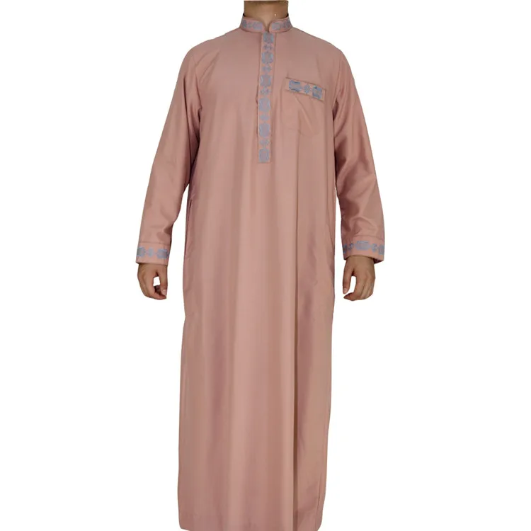 Wholesale Embroidery Muslim Men Abaya Clothing Online - Buy Muslim Men ...