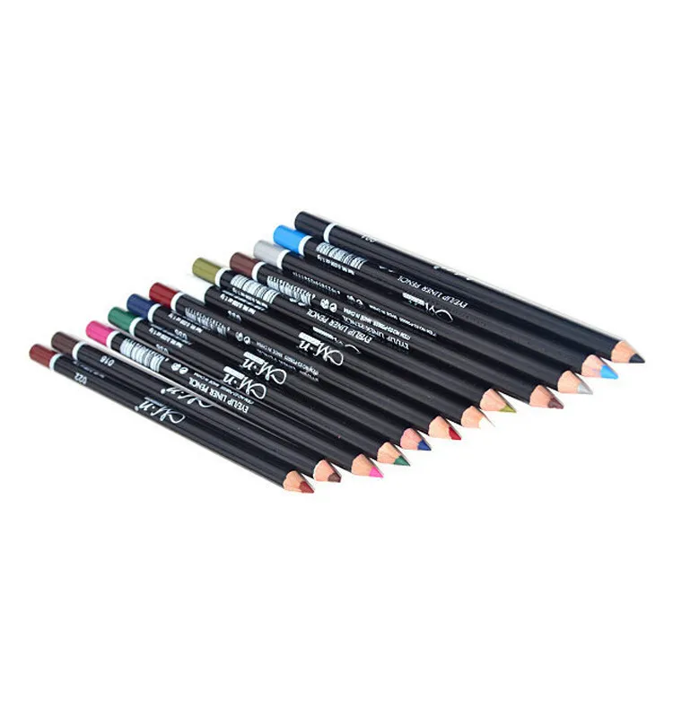 12 Colors Eye Make Up Eyeliner Pencil Waterproof Eyebrow Beauty Pen Eye