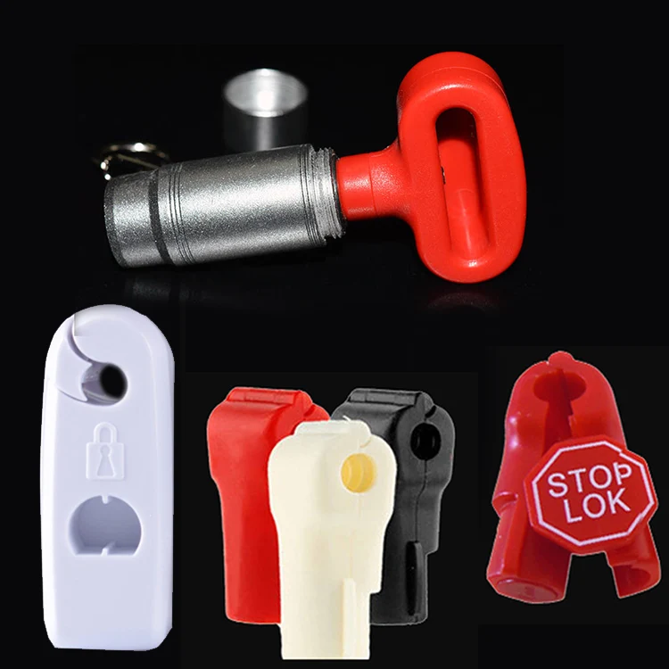 Peg Hook Stop Lock For Prevent The Sweep Theft Of Displayed Products On
