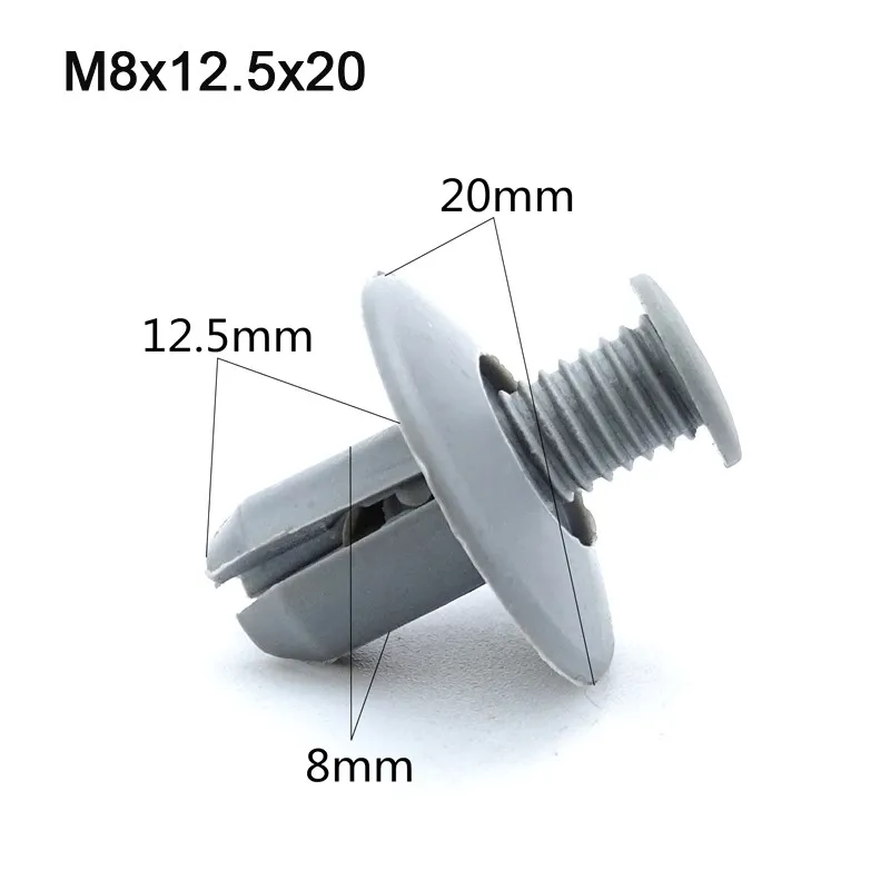 Hot Sale M6 M8 Auto Plastic Rivet Buy Plastic Blind Rivets,Plastic