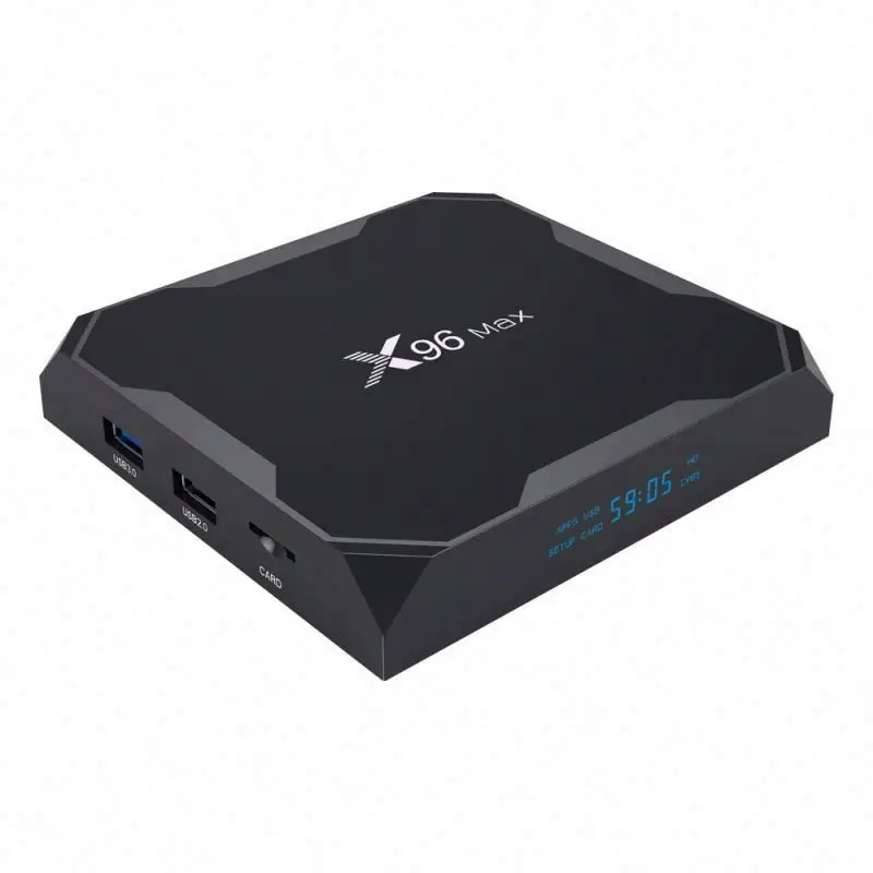 

New arrival Amlogic S905X2 Android tv box X96 max 4GB 32GB 64GB X 96 MAX