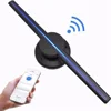 3D Holographic Advertising Player 3d Hologram Advertising Fan with 3D Display Support Windows Wifi IOS APP