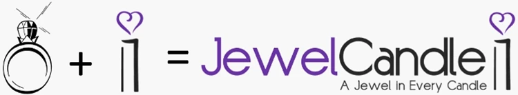 Elegant Jewelry Secret and Highly Scented Soy Candles in Glass Candle Holder