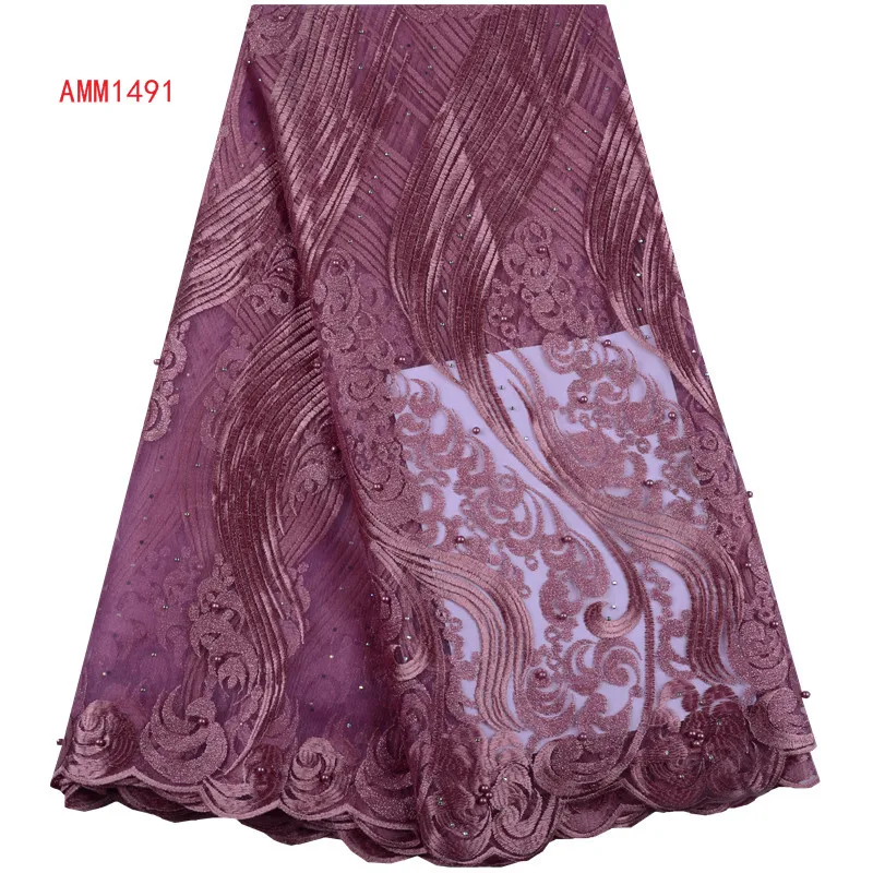 dark purple lace fabric