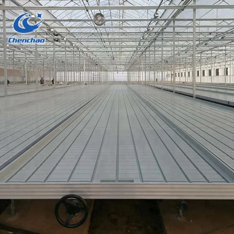 
High-quality Complete system easy install hydroponic ebb flow table for greenhouse 