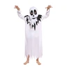 Wholesale Party Halloween Carnival 100% Polyester White Ghost Devil Robe Costume Devil Halloween Costume