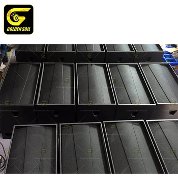 dual 18 inch empty subwoofer cabinet