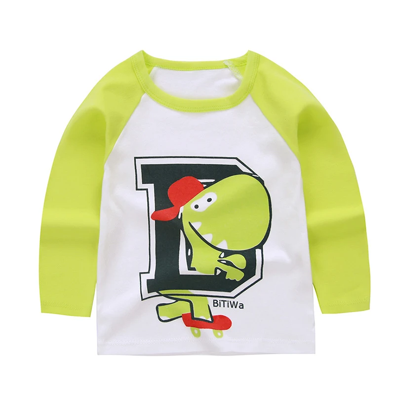 Wholesale Cheap Price Children Clothes Baby Boys Girls Printing Oneck