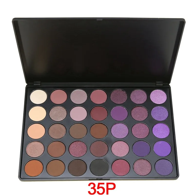 

2019 New promotional morph 35 color eyeshadow makeup palette, 35 colors